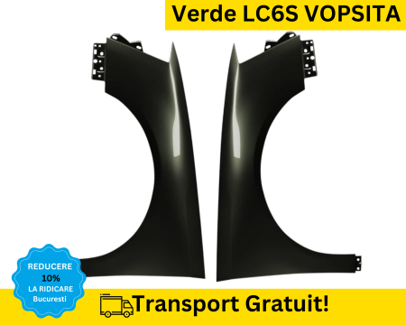 PASSAT B6 2005-2010 - Aripi fata Volkswagen Passat B6 2005-2010 Verde LC6S VOPSITE