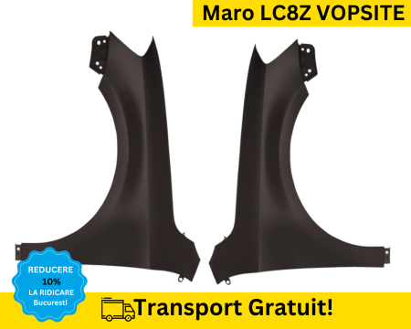 PASSAT B7 2010-2014 - Aripi fata Volkswagen Passat B7 2010-2014 MARO LC8Z VOPSITE