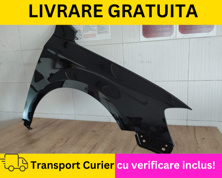 Aripa fata dreapta Negru LC9X VOPSITA Volkswagen Passat B7 2010-2014