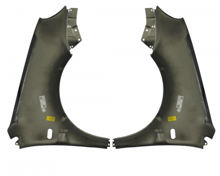AripI fata Volkswagen Polo 9N 2001-2005 Negru LC9Z [1]
