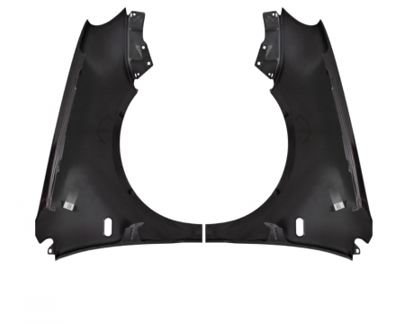 Aripi fata Volkswagen Polo 9N 2001-2005 Rosu LC3W [1]