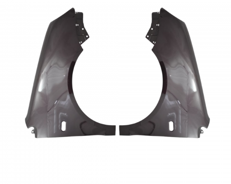 Volkswagen - Aripi fata Volkswagen Polo 9N 2001-2005 Rosu LC3W