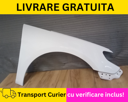 PASSAT CC 2008-2017 - Aripa fata dreapta vopsita Alb LB9A Volkswagen Passat CC 357 2008-2017