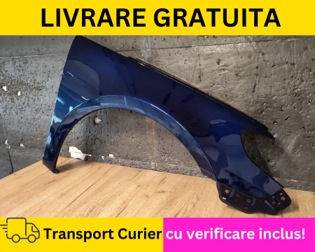PASSAT CC 2008-2017 - Aripa fata dreapta VOPSITA Albastru LD5Q Volkswagen Passat CC 357 2008-2017