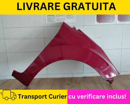 Aripa fata dreapta vopsita Mov Hot Magenta Ford Fiesta MK7 2008-2017 [1]