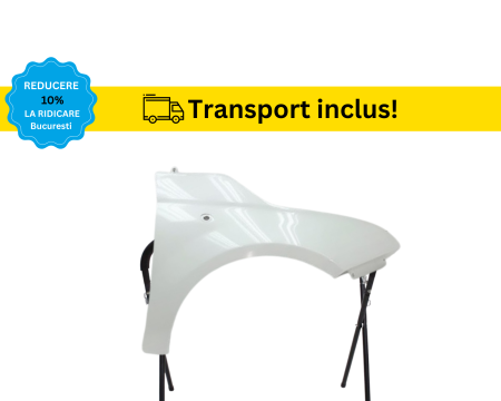 Aripa fata Fiat 500 2007-2024 Negru Gri Albastru Alb Maro Albastru Verde vopsita la culoarea masini [2]