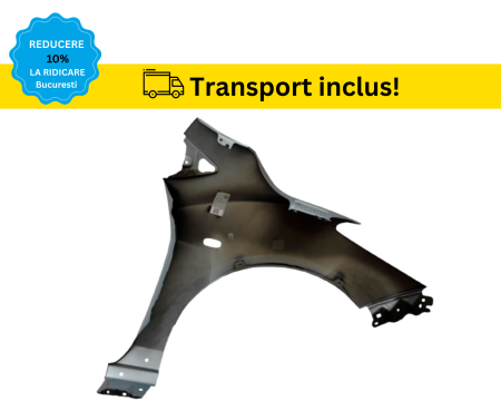 Aripa fata MAZDA 2 2007-2013 Stanga Albastru Pontos Icy Blue VOPSITA [1]