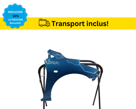 MAZDA - Aripa fata MAZDA 2 2007-2013 Albastru Dreapta VOPSITA