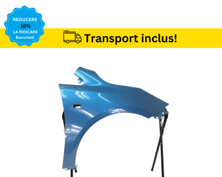 CORSA E 2014-2019 - Aripa fata Opel Corsa E 2014-2019 Albastru deschis VOPSITA Dreapta