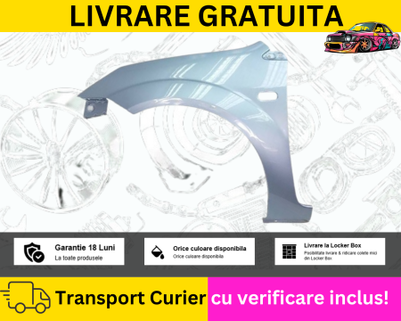 FIESTA MK6 2002-2008 - Aripa fata stanga Albastru Ford Fiesta MK6 2002-2008 VOPSITE TU Alegi culoarea