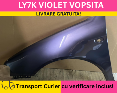 A3 8L 1996-2003 - Aripa fata stanga Audi A3 8L 1996-2003 LY7K Violet VOPSITA