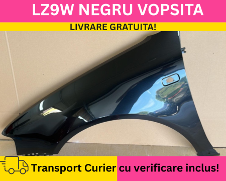 A3 8L 1996-2003 - Aripa fata stanga Audi A3 8L 1996-2003 LZ9W Negru VOPSITA
