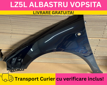 A3 8L 1996-2003 - Aripa fata stanga Audi A3 8L 1996-2003 LZ5L Albastru lucios VOPSITA