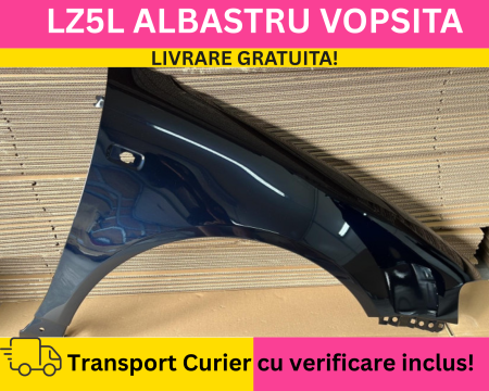 A3 8L 1996-2003 - Aripa fata dreapta Audi A3 8L 1996-2003 LZ5L Albastru lucios VOPSITA