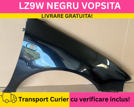 A3 8L 1996-2003 - Aripa fata dreapta Audi A3 8L 1996-2003 LZ9W Negru VOPSITA