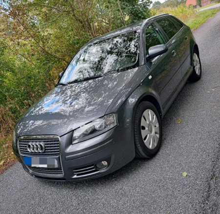 Aripa stanga fata Gri LX7Z Audi A3 8P 2003-2008 VOPSITA TU Alegi culoarea [3]