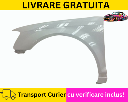 A3 8P 2003-2012 - Aripa stanga fata Alba LC9A Audi A3 8P Facelift 2008-2012 VOPSITA