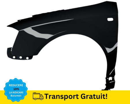 A3 8P 2003-2012 - Aripa fata stanga Audi A3 8P 2003-2008 NEGRU LY9B VOPSITA