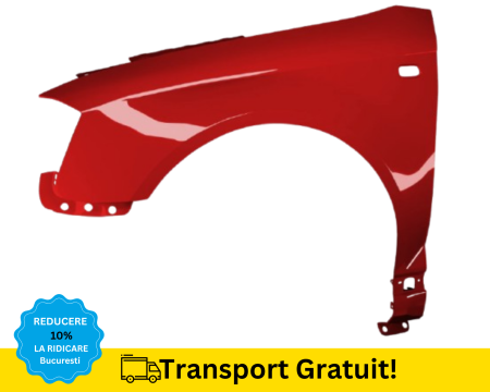 Aripa fata stanga Audi A3 8P 2003-2008 Rosu LY3J VOPSITA