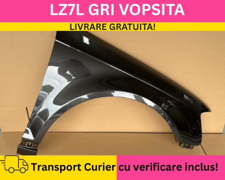 A3 8P 2003-2012 - Aripa fata dreapta Audi A3 8P FSL 2008-2012 LZ7L Gri VOPSITA