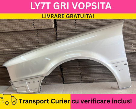 A4 B4 1991-1996 - Aripa fata stanga Audi A4 B4 1991-1996 LY7T Gri VOPSITA