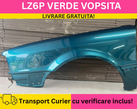 A4 B4 1991-1996 - Aripa fata stanga Audi A4 B4 1991-1996 LZ6P Verde VOPSITA