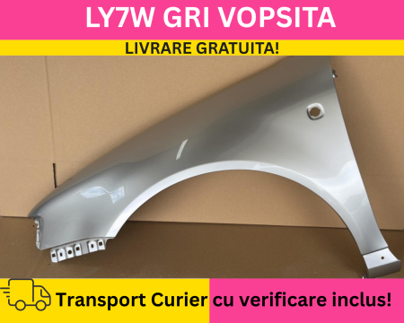 A3 8L 1996-2003 - Aripa fata stanga Audi A3 8L 1996-2003 LY7W Gri VOPSITA