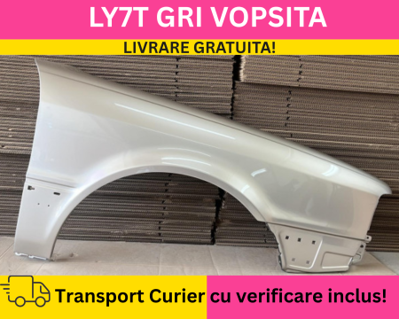 A4 B4 1991-1996 - Aripa fata dreapta Audi A4 B4 1991-1996 LY7T Gri VOPSITA
