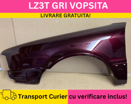 A4 B4 1991-1996 - Aripa fata stanga Audi A4 B4 1991-1996 LZ3T Rosu VOPSITA