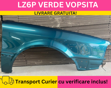 A4 B4 1991-1996 - Aripa fata dreapta Audi A4 B4 1991-1996 LZ6P Verde VOPSITA
