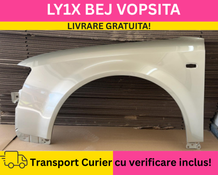 A4 B6 2000-2004 - Aripa fata stanga Audi A4 B6 2000-2004 LY1X Bej la culoare VOPSITA
