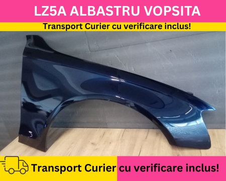 A4 B8 2007-2011 - Aripa fata dreapta Audi A4 B8 2007-2011 VOPSITA LZ5A ALBASTRU