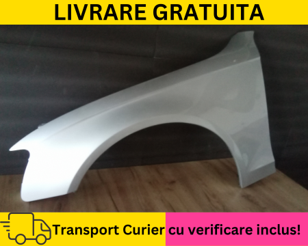 Aripa fata stanga Audi A4 B8.5 2011-2015 LX7W Gri la culoare gata VOPSITA