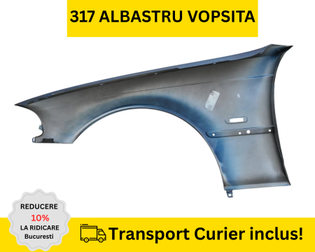 Aripa fata stanga BMW E46 Coupe Cabrio NFL 1998-2003 Albastru 317 la culoare VOPSITA [1]