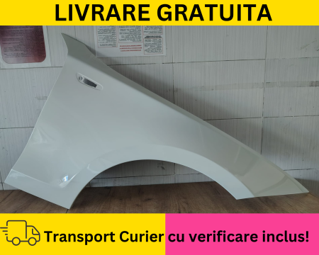 BMW - Aripa fata dreapta BMW E81 E82 E87 E88 2004-2012 300 Alba VOPSITA