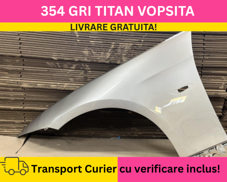 BMW - Aripa fata stanga BMW Seria 3 E92 E93 Coupe Cabrio 2005-2011 VOPSITA Gri 354