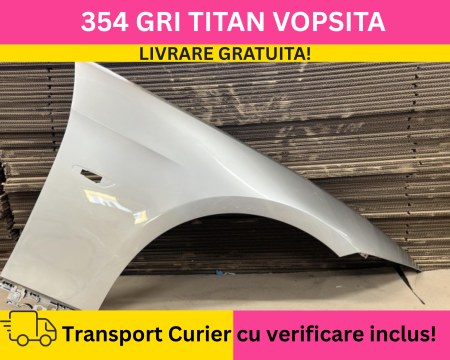BMW - Aripa fata dreapta BMW Seria 3 E92 E93 Coupe Cabrio 2005-2011 VOPSITA Gri 354