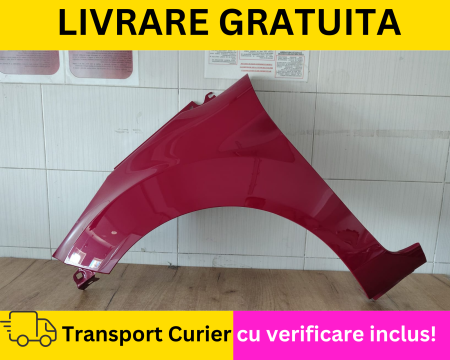 Aripa fata stanga GATA VOPSITA Mov Hot Magenta Ford Fiesta MK7 2008-2017 [1]