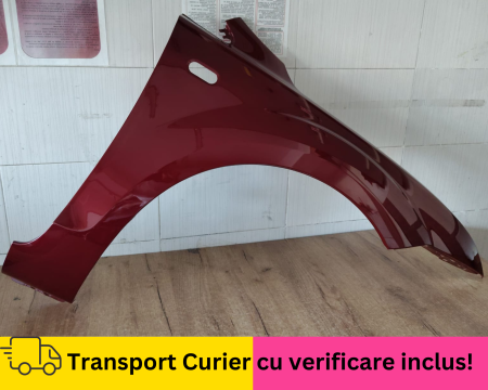 Aripa fata dreapta Ford Focus MK2 II 2004-2008 Visiniu Rosu la culoare VOPSITA [1]