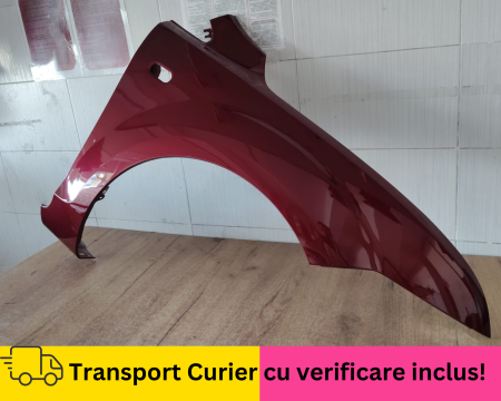 FORD - Aripa fata dreapta Ford Focus MK2 II 2004-2008 Visiniu Rosu la culoare VOPSITA
