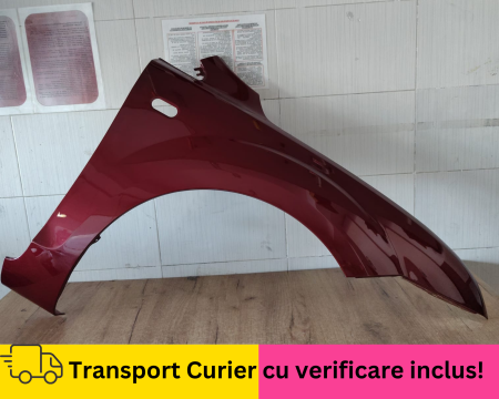 Aripa fata dreapta Ford Focus MK2 II 2004-2008 Visiniu Rosu la culoare VOPSITA [2]