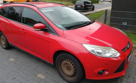 Aripa fata stanga Ford Focus MK3 III 2012-2017 Rosu Race red [2]