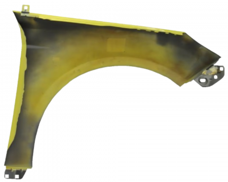Aripa fata stanga Ford Focus MK3 III 2012-2017 Verde Mustard Olive [1]