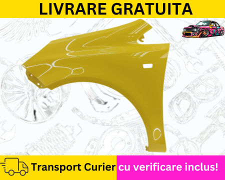 OPEL - Aripa fata stanga Galben AJU Opel Corsa D 2006-2014 VOPSITA TU Alegi culoarea