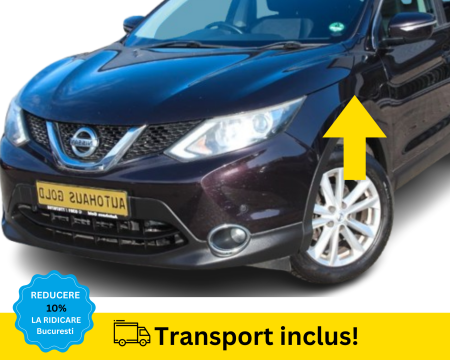 QASHQAI 2013-2017 - Aripa fata stanga Nissan Qashqai 2 2013-2017 VISINIU VOPSITA