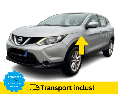 QASHQAI 2013-2017 - Aripa fata stanga Nissan Qashqai 2 2013-2017 Gri Argintiu VOPSITA