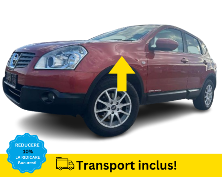 Aripa fata stanga Nissan Qashqai 2007-2010 Portocaliu VOPSITA [1]