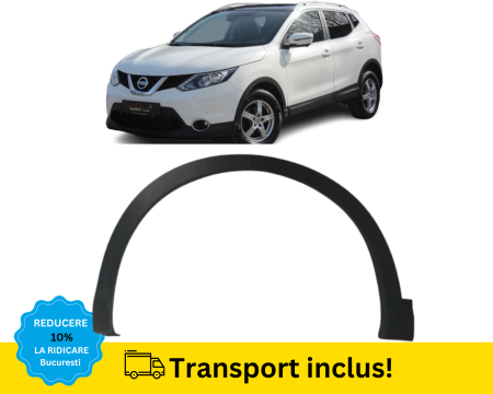 QASHQAI 2013-2017 - Bandou Overfender Aripa fata stanga Nissan Qashqai 2 2013-2025