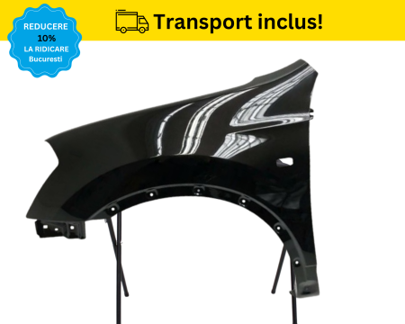 Aripa fata stanga Nissan Qashqai 2007-2010 Negru VOPSITA [1]