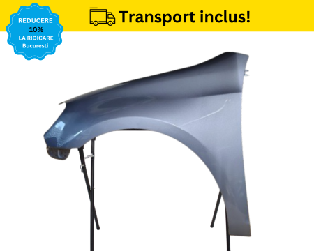 GOLF 6 VI 2008-2012 - Aripa fata stanga VW Golf 6 VI Hatchback 2008-2012 Albastru LA5Q VOPSITA